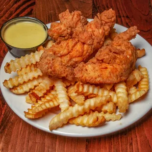 Hand breaded chicken tenders