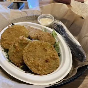 Fried Green Tomato - I do not recommend they were so bland