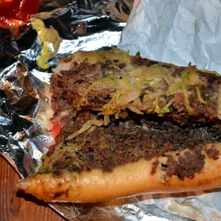 Cheesesteak Hoagie- I&apos;ve had better at a hospital cafeteria before.