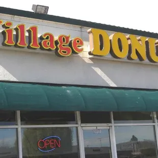 the front of a restaurant