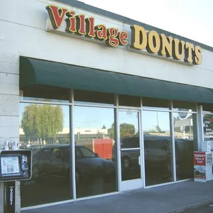 the front of the store