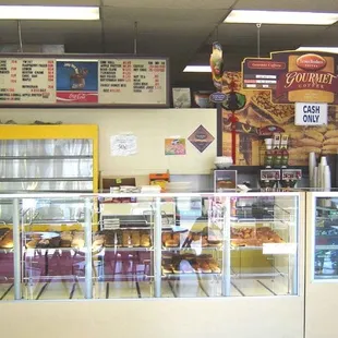 the interior of a restaurant