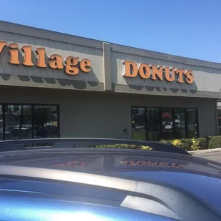 Lots of parking in front