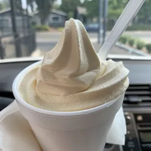 vanilla soft serve