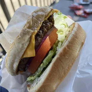 Single Deluxe Burger