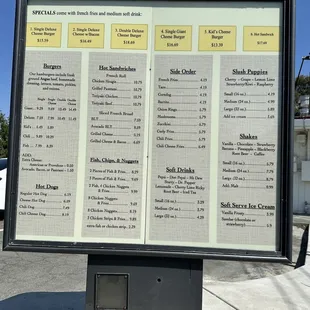 Menu 9.18.2023