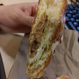 Inside bear claw