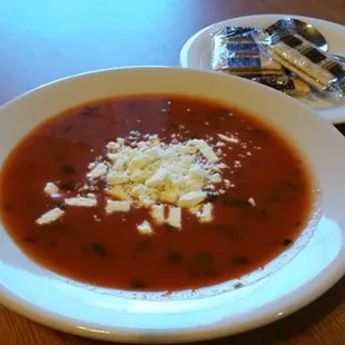 Tomato Florentine Soup - Special for January