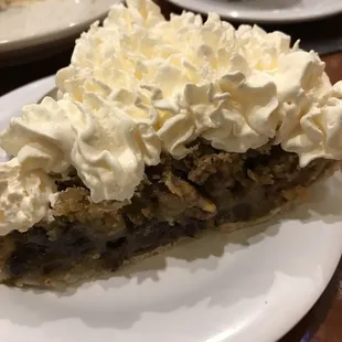 The best Tollhouse pie ever!!!! I asked for the whipped cream.