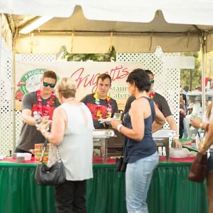 Fruggatti's always has the best samples! Courtesy of Rocio Garcia Photography