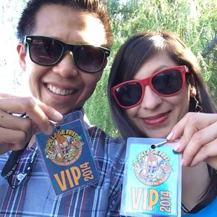 VIP, homies! With my love the official Village Fest photographer @rogarciaphoto