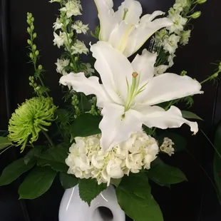 Love those fragrant lilies