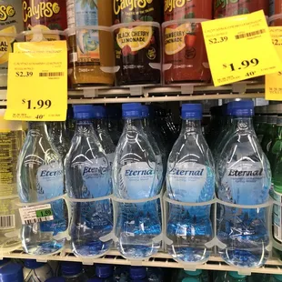 Eternal natural alkaline spring water
