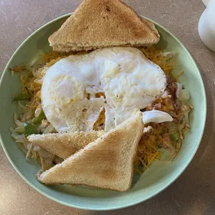 Corned beef hash skillet