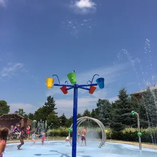 Splash pad summer 2014