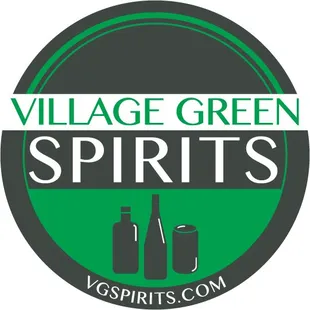 the logo for the village green spirits