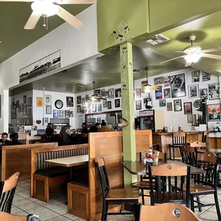 The Bar back against the wall