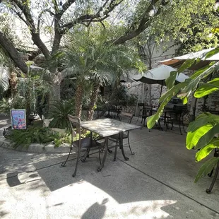 Lovely patio seating