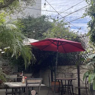 Outside Seating Area