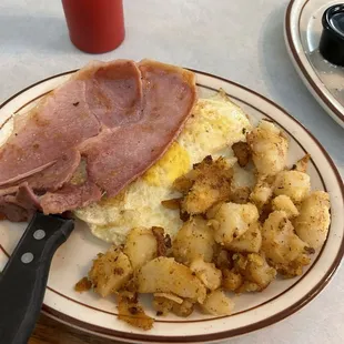 Eggs and ham