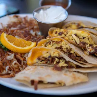 breakfast quesadilla
