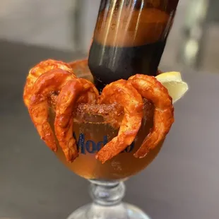 Chavela w/shrimp :-)