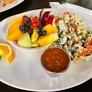 grilled fish, food