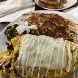 Chorizo Omelette