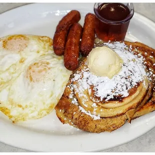 This cinnamon French toast was wonderful!!