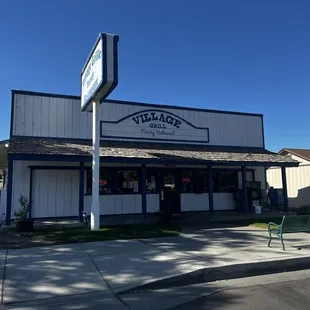 Outside of restaurant