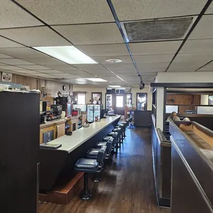 interior, sushi and sashimi
