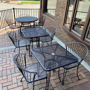 Outside seating