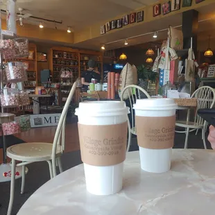 Great little gift shop/seating area