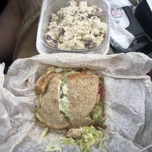 Worker even pointed out how deformed the bread was while making my sandwich, we both laughed.  I assumed they would use different slices.