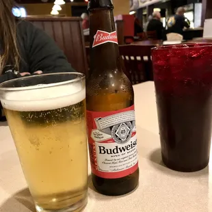 oysters and mussels, drink