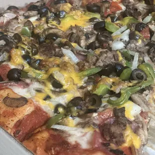 Village Combination Pizza - YUM