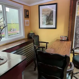 interior, sushi and sashimi