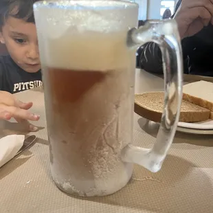 frosted mug- that was refreshing