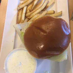 Where are the fries?