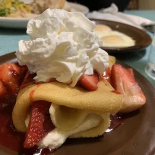 Strawberry Crepes