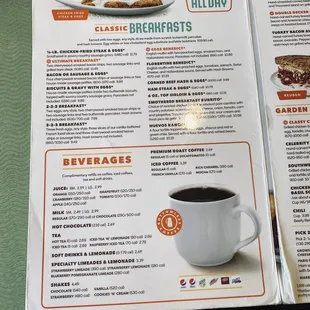 menu, sushi and sashimi