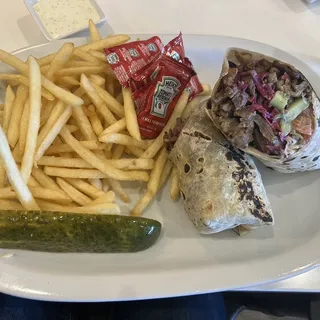 Beef Shawarma Wrap