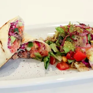 Beef Kabob Wrap