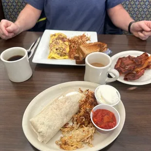 Breakfast is huge!