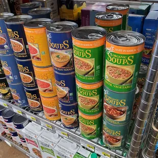 They have Amy&apos;s Lentil Vegetable Soup