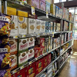 Crackers aisle