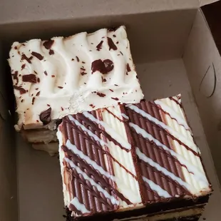 Tiramisu and Tiger cake