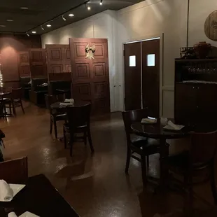 Bar area