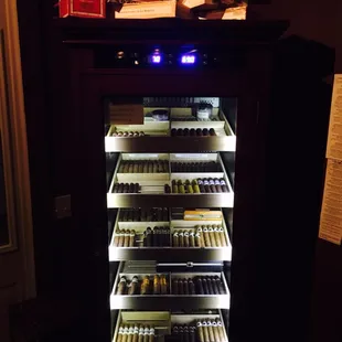 a display of cigars