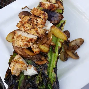 Grilled Romaine Salad